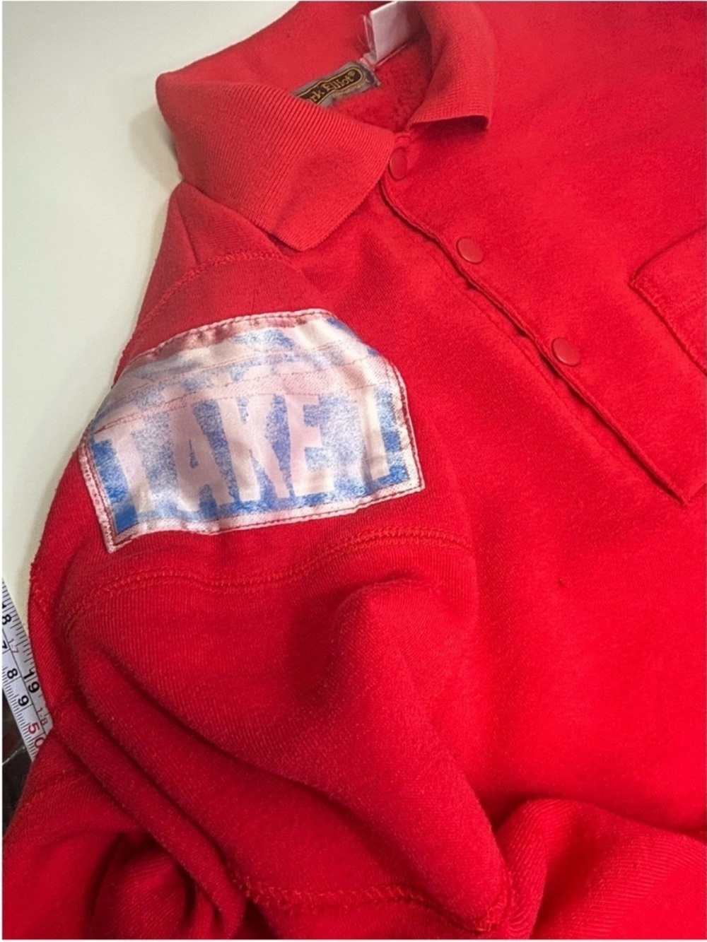 Vintage Mark Elliot Multi Patch Oversized Polo Sweatshirt Red
Rare Pop Art Retro - Picture 3 of 12
